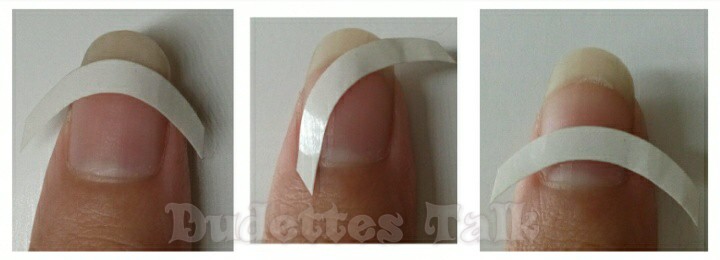 Essence French Manicure Tip Guide used in different ways.
