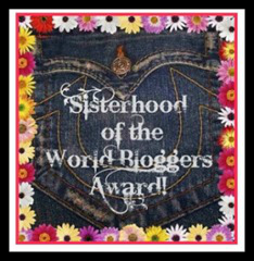 Sisterhood of the World Bloggers Award Border