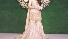 Pakistani bridal gharara